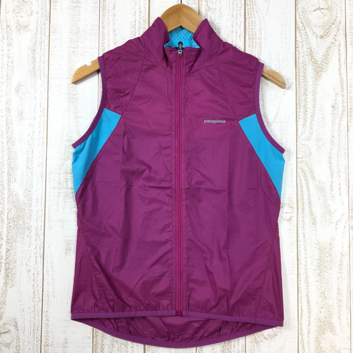 【Women's S パープル系】 Patagonia ( パタゴニア ) ナイン トレイルズ ベスト Nine Trails Vest ウィンドシェル 生産終了モデル 入手困難 24967 International Women's AMH ウィンドシェル ベスト ト