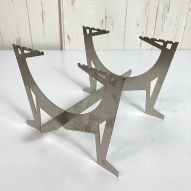 Sola Titanium Gear Super Naturestove #1 Titanium Camping Gear, Silver (One Size) - Fire Pit (z00055583)