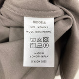 【Women's L ブラウン系】 Ridge Mountain Gear ( リッジマウンテンギア ) メリノベーシック ロングスリーブ シャツ Merino Basic Long Sleeve Shirt Cinder Brown z00058949 Cinder