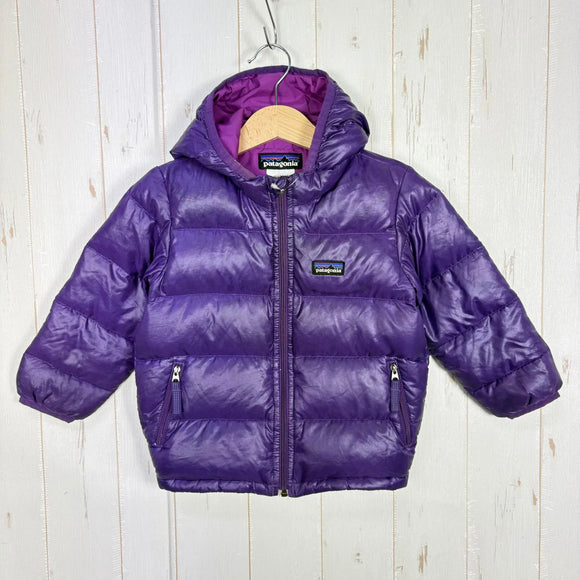 【Baby's 2T パープル系】 2013 Patagonia ( パタゴニア ) ハイロフト ダウンセーター フーディ Hi Loft Down Sweater Hoodie PUR ダウン ウェア トップス アウター ジャケット ダウンインサレーション z0005