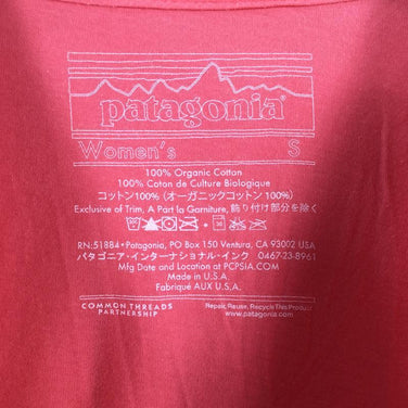 【Women's S ピンク系】 Patagonia ( パタゴニア ) ウィメンズ Live Simply ティピー オーガニックコットン Tシャツ International Women's コットン ショートスリーブTシャツ クルーネック インナー シャツ ト - 【公式】2ndGEAR（セカンドギア）Webショップ【登山用品・アウトドア用品専門 買取販売店】