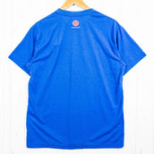 【Men's M ブルー系】 Montbell ( モンベル ) 50th WIC.T サミッツ 50周年限定モデル ポリエステル ウェア トップス インナー シャツ ショートスリーブTシャツ クルーネック 化繊 z00053067  化繊 ショートスリーブTシャ
