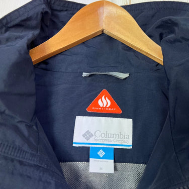 Columbia Lake Powell Jacket, Men's Medium Navy, Nylon, Windshell Jacket, z00053563