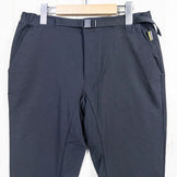 男士小号黑色 Jackwolfskin JP Urban Climb 裤，尼龙软壳长裤 (z00053111)。