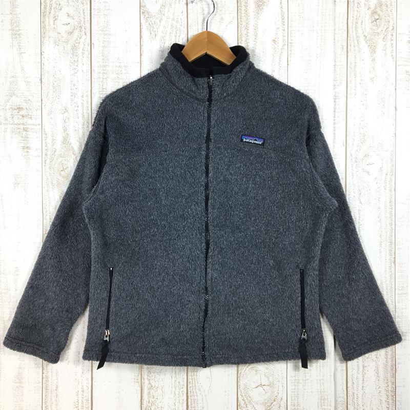 【Kid's 14 グレー系】 Patagonia ( パタゴニア ) キッズ R2 ジャケット Kids R2 Jacket 生産終了モデル 入手困難 64800 International Kid's Charcoal / Black フリース アウター ジャケ