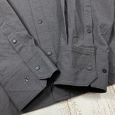 【Men's XL チャコール系】 Static ( スタティック ) スネーク ダイク L/S シャツ Snake Dike L/S Shirts ロングスリーブ メリノウール 長袖 Asian Men's ウール ロングスリーブシャツ インナー シャツ トップス - 【公式】2ndGEAR（セカンドギア）Webショップ【登山用品・アウトドア用品専門 買取販売店】