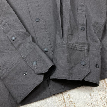 【Men's XL チャコール系】 Static ( スタティック ) スネーク ダイク L/S シャツ Snake Dike L/S Shirts ロングスリーブ メリノウール 長袖 Asian Men's ウール ロングスリーブシャツ インナー シャツ トップス - 【公式】2ndGEAR（セカンドギア）Webショップ【登山用品・アウトドア用品専門 買取販売店】