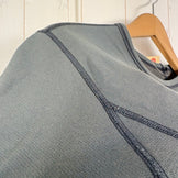 【Men's S グレー系】 Finetrack ( ファイントラック ) ドライレイヤー ウォーム ロングスリーブ Dry Layer Warm Long Sleeve 耐久撥水 保温 抗菌防臭 ウェア トップス インナー シャツ ロングスリーブTシャツ クルー