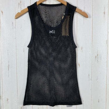 【Men's S/M ブラック系】 Millet ( ミレー ) ドライナミック メッシュ ノースリーブ クルー DRYNAMIC MESH NS CREW ポリプロピレン ウェア トップス インナー シャツ タンクトップ ノースリーブシャツ z00059368  タン