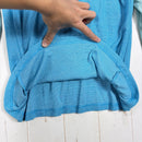 【Women's M ブルー系】 2012 Patagonia ( パタゴニア ) キャプリーン 2 ライトウェイト ジップネック Capilene 2 Lightweight Zip-Neck 吸汗速乾 ハーフジップ ポリエステル ウェア トップス インナー シャツ-7