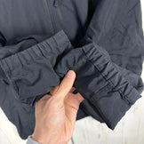 Montbell Men's Medium Black OD Parka, Nylon Windshell Jacket, z00055379.