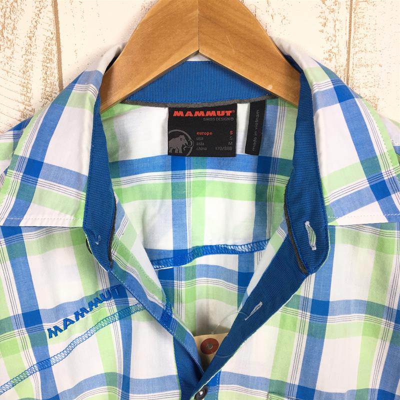 【Men's S ホワイト系】 Mammut ( マムート ) パシフィック クレスト シャツ Pacific Crest Shirt ショートスリーブ 1030-01970 Men's  コットン ショートスリーブシャツ インナー シャツ トップス ウェア