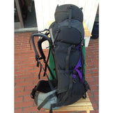 【L ブラック系】 Osprey ( オスプレー ) 93年 Us製 Zero-G 非売品 BP ブラック・パープル 容量【55L～79L】 バックパック バッグ ストレージ - 【公式】2ndGEAR（セカンドギア）Webショップ【登山用品・アウトドア用品専門 買取販売店】