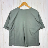 【Women's M グレー系】 Houdini ( フーディニ ) ウィメンズ コスモ トップ W's Cosmo Top 138724 GEYSER GREY z00055966 GEYSER GREY 化繊 ショートスリーブTシャツ クルーネック インナー シャ