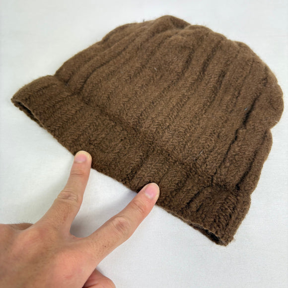 【Unisex M ブラウン系】 2023 Yamatomichi ( 山と道 ) メリノ ニットキャップ Merino Knit Cap Brown 手編み メリノウール100% メリノウール ウェア ウェア小物 ヘッドウェア ビーニー z00061698 Brow