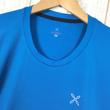 【Men's M ブルー系】Montura ( モンチュラ ) クイックドライ ロングスリーブ クルーネック シャツ Quickdry Long Sleeve Crewneck Shirt International Men's 化繊 ロングスリーブTシャツ クルーネック インナー シャツ トップス ウェア - 【公式】2ndGEAR（セカンドギア）Webショップ【登山用品・アウトドア用品専門 買取販売店】