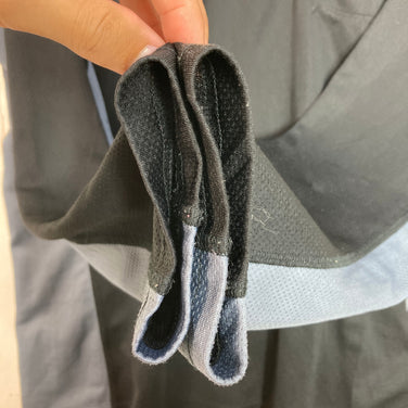 【Men's XL ブラック系】 Millet ( ミレー ) ハーフジップ ロングスリーブ メッシュティー ポリエステル ウェア トップス インナー シャツ ロングスリーブシャツ 化繊 z00060397  化繊 ロングスリーブシャツ インナー シャツ トップス ウ