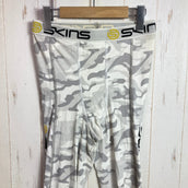 【Men's M ホワイト系】 Skins ( スキンズ ) コンプレッションタイツ カモ ナイロン ウェア ボトムス タイツ z00051878 カモ タイツ ボトムス ウェア - 【公式】2ndGEAR（セカンドギア）Webショップ【登山用品・アウトドア用品専門 買取販売店】