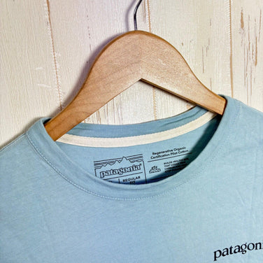 【Men's S ブルー系】 2020 Patagonia ( パタゴニア ) ロード トゥ リジェネレイティブ ポケット ティー Road to Regenerative Pocket Tee BSBL オーガニックコットン ウェア トップス インナー シャツ