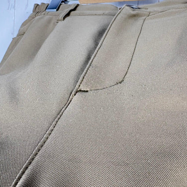 Janeriver Women's Large Beige Straight Knit Pants, Polyester, Softshell, z00055050