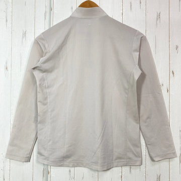 【Women's S ベージュ系】 Finetrack ( ファイントラック ) ドラウト クアッド ジップネック ポリエステル ウェア トップス インナー シャツ ロングスリーブシャツ 化繊 z00059207  化繊 ロングスリーブシャツ インナー シャツ トップス - 0