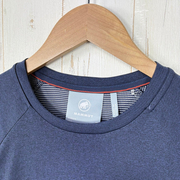 【Men's M ネイビー系】 Mammut ( マムート ) アジリティ T シャツ Aegility T-Shirt ポリエステル ウェア トップス インナー シャツ ショートスリーブTシャツ クルーネック 化繊 z00055424  化繊 ショートスリーブTシ