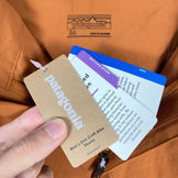 2020 Patagonia Dirt Craft 摩托车短裤，男款 L 码，橙色。WOBR 尼龙紧身裤 (z00053783)。