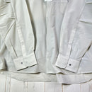 【Unisex L アイボリー系】 Paper Sky Wear ( ペーパースカイ ウェア ) ウィンドビッグシャツ WIND BIG SHIRT ECRU ナイロン ウェア トップス インナー シャツ ロングスリーブシャツ 化繊 z00053708 ECRU 化繊-6