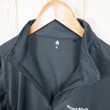 【Men's M グレー系】 Montbell ( モンベル ) ウイックロン ZEO ロングスリーブ ジップシャツ Wickron ZEO Long Sleeve Zip Shirt ポリエステル ウェア トップス インナー シャツ ロングスリーブシャツ 化繊 - 【公式】2ndGEAR（セカンドギア）Webショップ【登山用品・アウトドア用品専門 買取販売店】