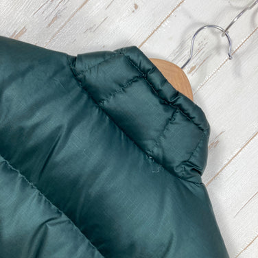 【Men's L グリーン系】 2007 Patagonia ( パタゴニア ) ダウン ジャケット Down Jacket Arboretum Green 生産終了モデル 入手困難 700フィルパワー グースダウン リップストップ ダウン ウェア トップス アウタ