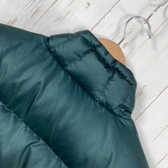 【Men's L グリーン系】 2007 Patagonia ( パタゴニア ) ダウン ジャケット Down Jacket Arboretum Green 生産終了モデル 入手困難 700フィルパワー グースダウン リップストップ ダウン ウェア トップス アウタ