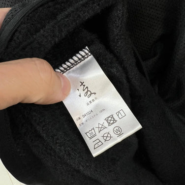 [Unisex S Black] Shinogi By Axesquin (Ryo By Axesquin) Shinogi Haorimono Octa Polyester Outerwear Fleece Jacket Teijin Octa