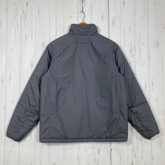 【Unisex M グレー系】 Helly Hansen ( ヘリーハンセン ) ジップ インサレーション ジャケット Zip Insulation Jacket 2WAY 袖着脱式 Zip in Zip対応 PERTEX QUANTUM 化繊ダウン ウェア トップ