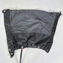 【Unisex S ブラック系】 Isuka ( イスカ ) ゴアテックス ライトスパッツ フロントジッパー S GORE-TEX Light Gaiters Front Zipper S GORE-TEX 防水透湿 フロントジッパー ナイロン ウェア ウェア小物 ゲ-2