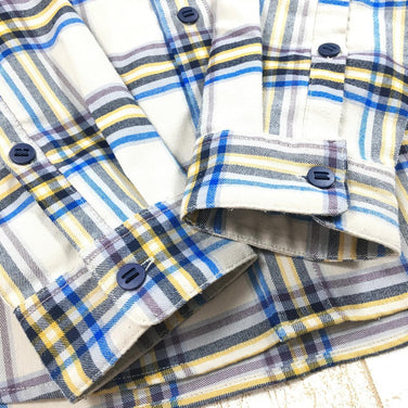 【Men's S ベージュ系】 Patagonia ( パタゴニア ) キャニオナイト フランネル シャツ Canyonite Flannel Shirt ネルシャツ 41605 International Men's RHPU コットン ロングスリーブシャツ イン - 【公式】2ndGEAR（セカンドギア）Webショップ【登山用品・アウトドア用品専門 買取販売店】