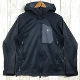 【Women's L ブラック系】 Haglofs ( ホグロフス ) ウルタ Q フード ソフトシェル Ulta Q Hood Soft Shell ゴアウィンドストッパー ジャケット フーディ International Women's ソフトシェル アウター ジ - 【公式】2ndGEAR（セカンドギア）Webショップ【登山用品・アウトドア用品専門 買取販売店】