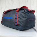 【OneSize ネイビー系】 2026 Patagonia ( パタゴニア ) ブラックホール ダッフル 40L Black Hole Duffel 40L Smolder Blue w/Amanita Red リサイクルポリエステル TPUラミネート パッカブル-2