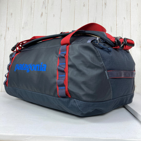 【OneSize ネイビー系】 2026 Patagonia ( パタゴニア ) ブラックホール ダッフル 40L Black Hole Duffel 40L Smolder Blue w/Amanita Red リサイクルポリエステル TPUラミネート パッカブル