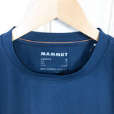 【Men's M ネイビー系】 Mammut ( マムート ) キューディー ロゴ プリント Tシャツ アジアンフィット QD Logo Print T-Shirt AF ポリエステル ウェア トップス インナー シャツ ショートスリーブTシャツ クルーネック z0 - 【公式】2ndGEAR（セカンドギア）Webショップ【登山用品・アウトドア用品専門 買取販売店】