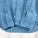 【Men's M ブルー系】 Isadore（イザドア） ロングスリーブシャツ オーガニックコットン ウェア トップス インナー シャツ ロングスリーブシャツ コットン z00050901  コットン ロングスリーブシャツ インナー シャツ トップス ウェア-5