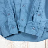 【Men's M ブルー系】 Isadore（イザドア） ロングスリーブシャツ オーガニックコットン ウェア トップス インナー シャツ ロングスリーブシャツ コットン z00050901  コットン ロングスリーブシャツ インナー シャツ トップス ウェア