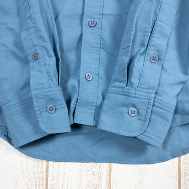 【Men's M ブルー系】 Isadore（イザドア） ロングスリーブシャツ オーガニックコットン ウェア トップス インナー シャツ ロングスリーブシャツ コットン z00050901  コットン ロングスリーブシャツ インナー シャツ トップス ウェア