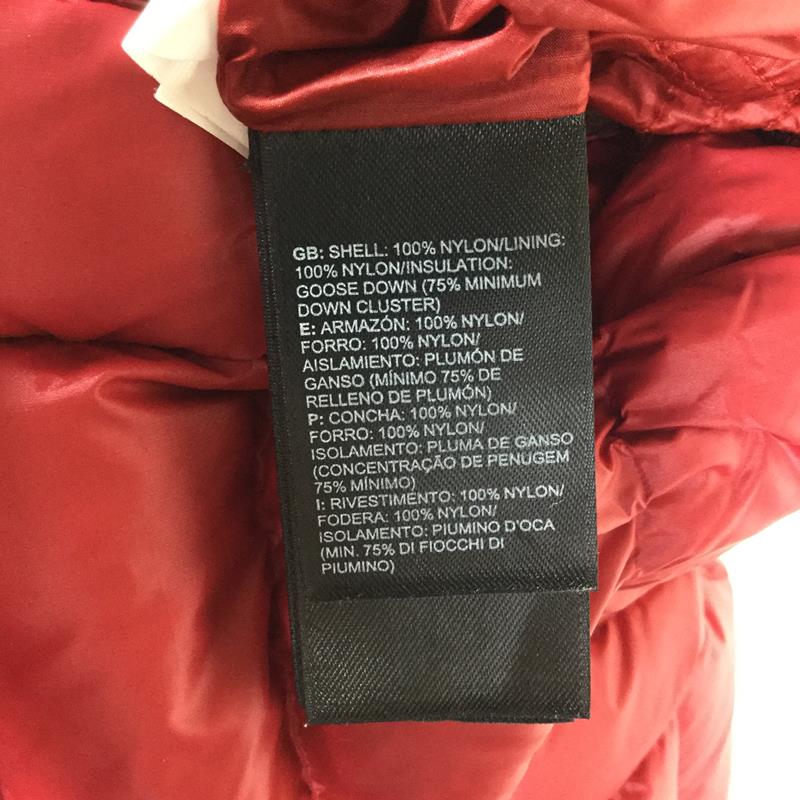 【男士M红色系列】The North Face Morph Jacket 800Fp羽绒西部标准型号NF0A2TB8国际男士羽绒保暖外套