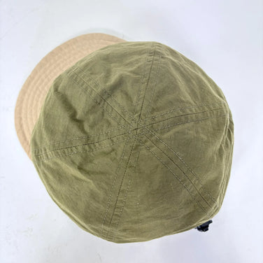 [One Size Green] Ridge Mountain Gear Basic Cap Bicolor Calyx / Beige Nylon Apparel Apparel Accessories Headwear Cap z0005796
