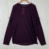 【Unisex M パープル系】 Answer4 ( アンサーフォー ) アルファダイレクト ロングスリーブ ティーシャツ Alpha Direct Long Sleeve Tshirt ポリエステル ウェア トップス インナー シャツ ロングスリーブTシャツ クルー