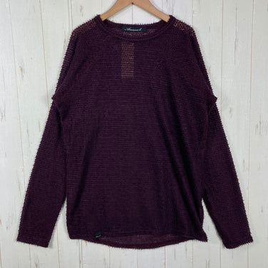 【Unisex M パープル系】 Answer4 ( アンサーフォー ) アルファダイレクト ロングスリーブ ティーシャツ Alpha Direct Long Sleeve Tshirt ポリエステル ウェア トップス インナー シャツ ロングスリーブTシャツ クルー