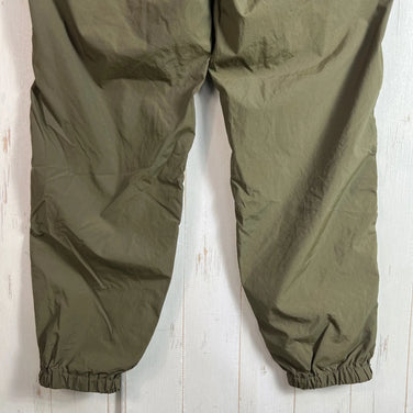 男女通用 3 绿色 Mannenrou Micro Rip Nylon Harvest Trainer，尼龙裤，长裤 (z00054002)。