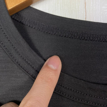 【Men's L グレー系】 Ridge Mountain Gear ( リッジマウンテンギア ) メリノ ベーシック ティー ロングスリーブ Merino Basic Tee Long Sleeve メリノウール ウェア トップス インナー シャツ ロングスリー