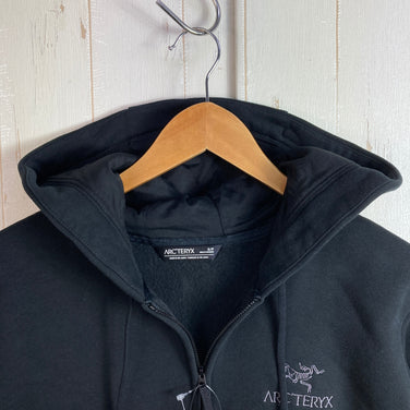 【Men's S ブラック系】 Arcteryx ( アークテリクス ) エンブレム フリース フルジップ フーディ Emblem Fleece Full-Zip Hoody オーガニックコットン ウェア トップス インナー シャツ フーディ コットン z00056