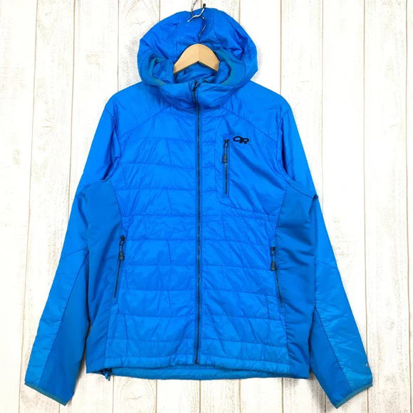 【Men's L ブルー系】Outdoor Research ( アウトドアリサーチ ) キャソード フーデッド ジャケット Cathode Hooded Jacket プリマロフト インサレーション フーディ 旧：ハロゲンフーディー 57515 International Men's 化繊インサレーション アウター ジャケット トップス ウェア - 【公式】2ndGEAR（セカンドギア）Webショップ【登山用品・アウトドア用品専門 買取販売店】